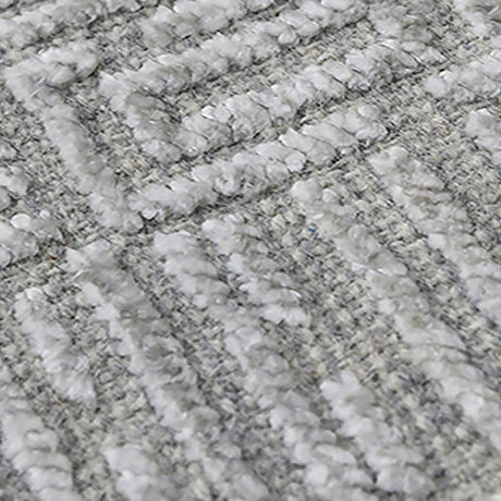 Amer Quartz QUA-2 Silver area rug - close-up view