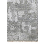 Amer Quartz QUA-2 Silver area rug - corner view