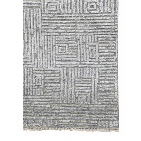 Amer Quartz QUA-2 Silver area rug - corner view