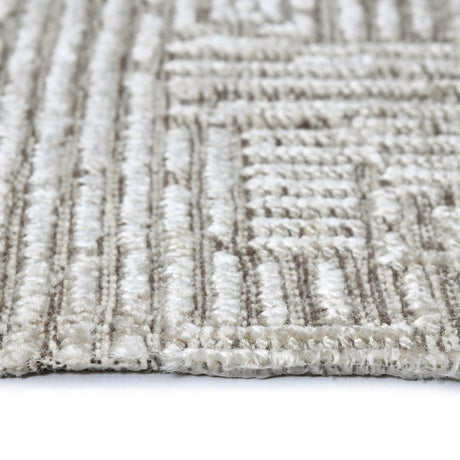 Amer Quartz QUA-4 Smoke area rug - profile view
