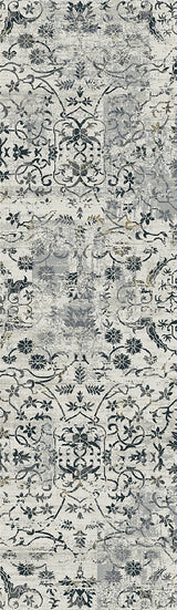 Dynamic Rugs Quartz 25010 Light Grey Rugs - runner view