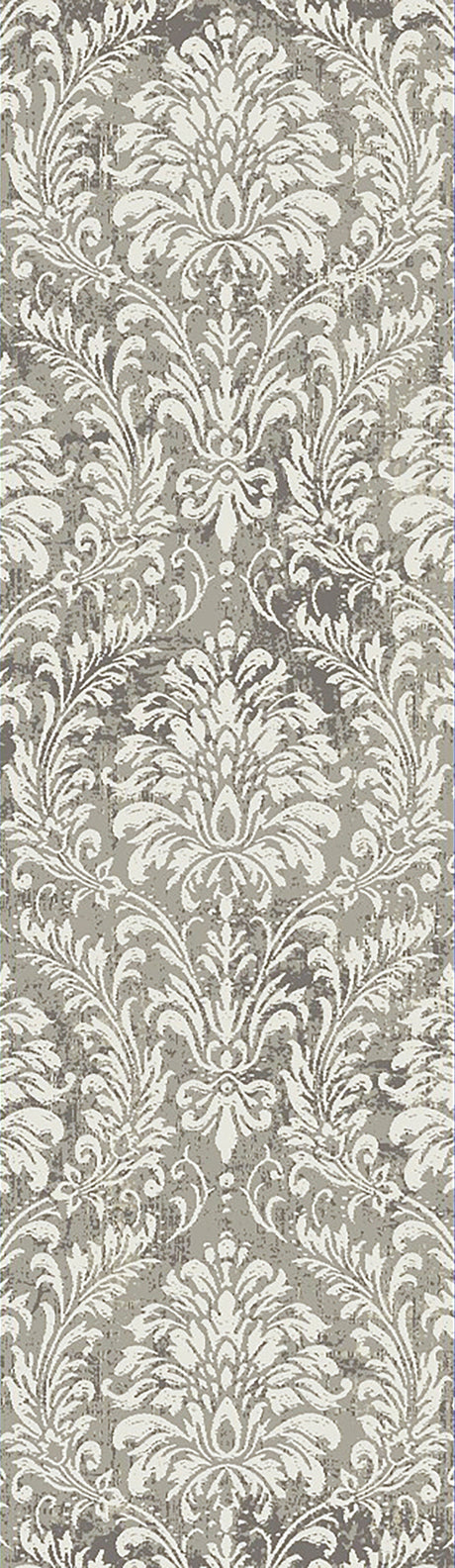 Dynamic Rugs Quartz 27020 Light Grey Rugs - runner view