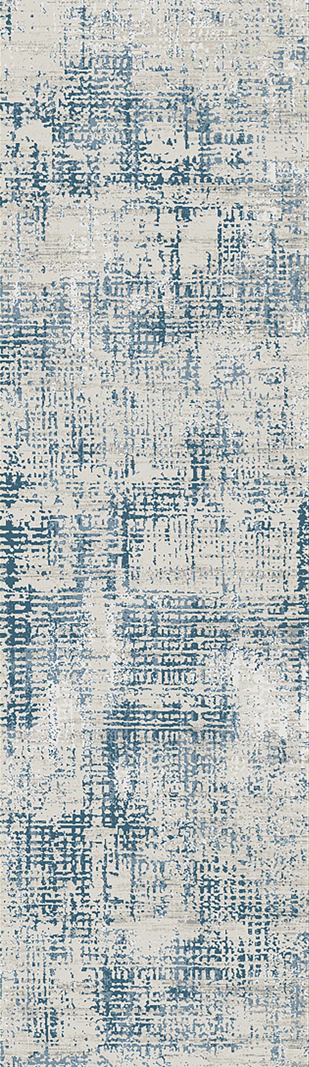 Dynamic Rugs Quartz 27035 Blue Rugs - runner view