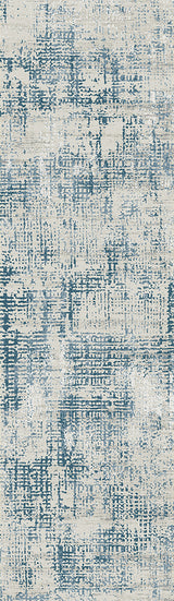 Dynamic Rugs Quartz 27035 Blue Rugs - runner view