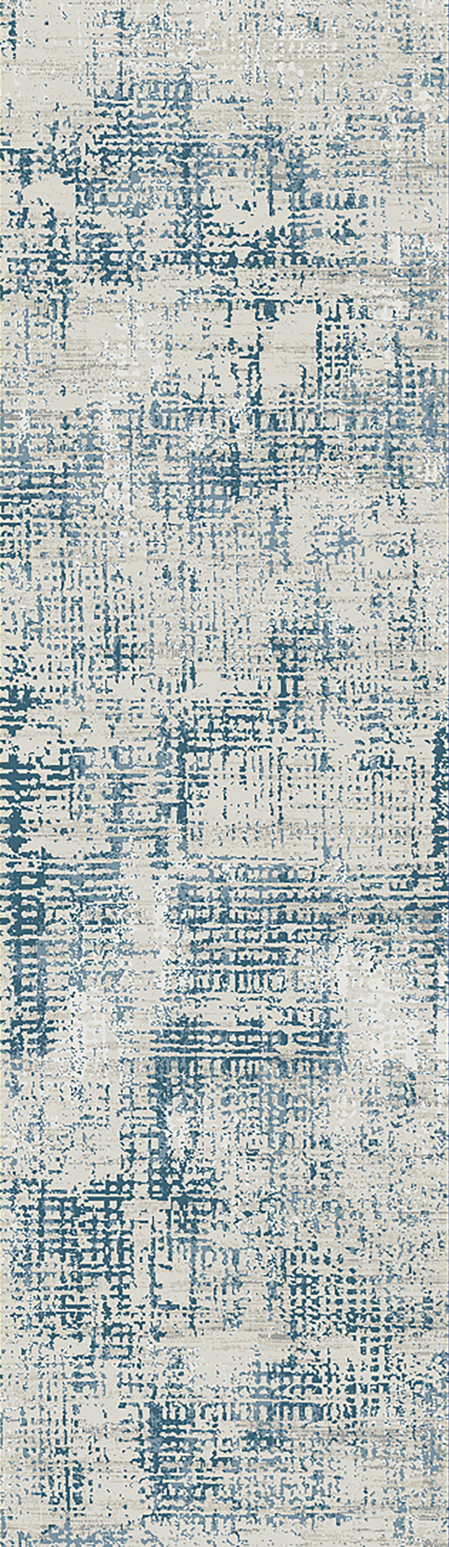 Dynamic Rugs Quartz 27035 Blue Rugs - runner view