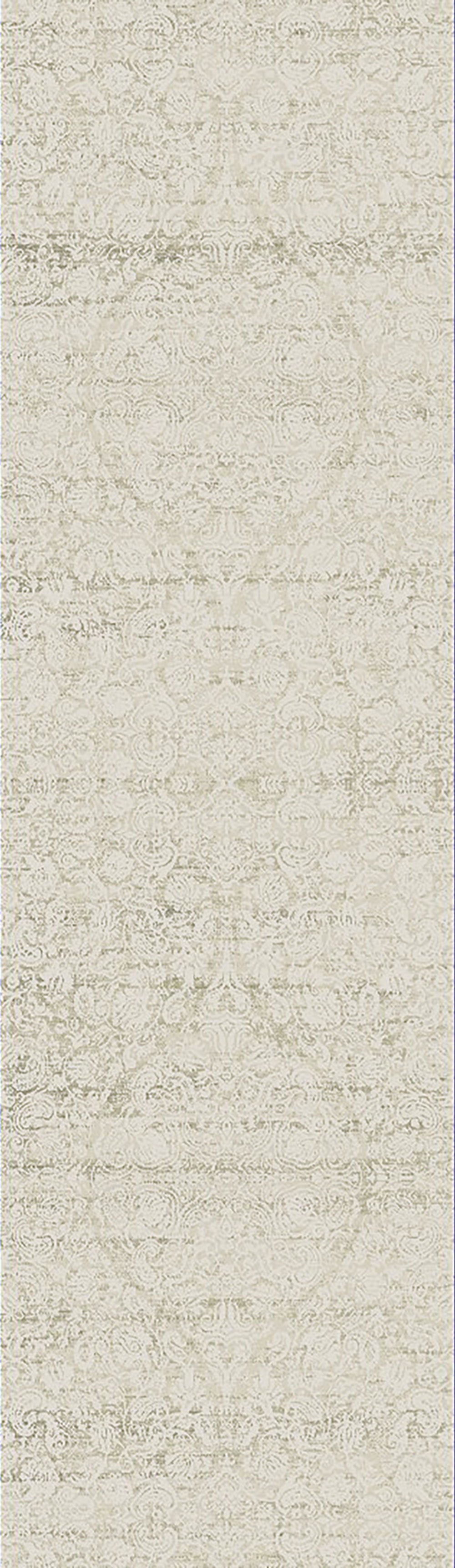 Dynamic Rugs Quartz 27040 Ivory Rugs - runner view