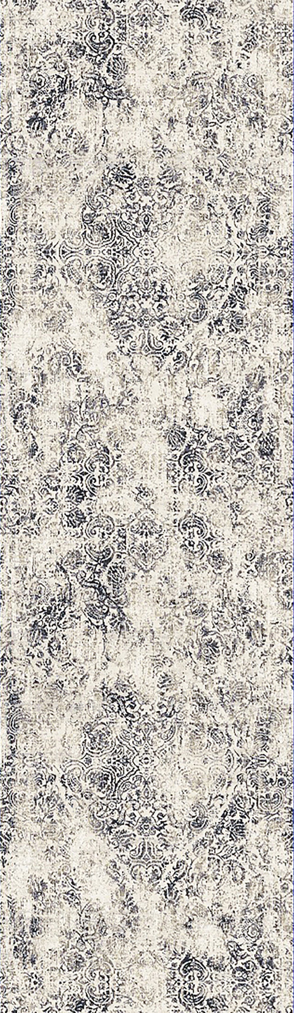 Dynamic Rugs Quartz 27040 Light Beige / Blue Rugs - runner view