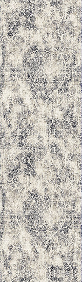 Dynamic Rugs Quartz 27040 Light Beige / Blue Rugs - runner view