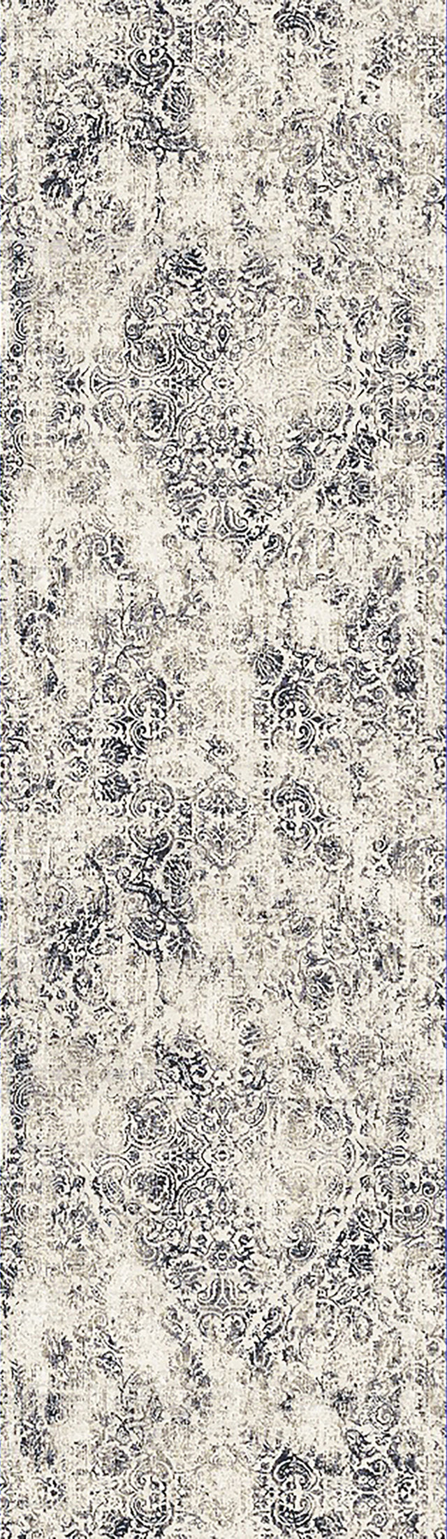 Dynamic Rugs Quartz 27040 Light Beige / Blue Rugs - runner view