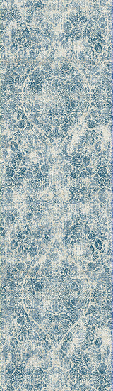 Dynamic Rugs Quartz 27040 Ivory / Blue Rugs - runner view