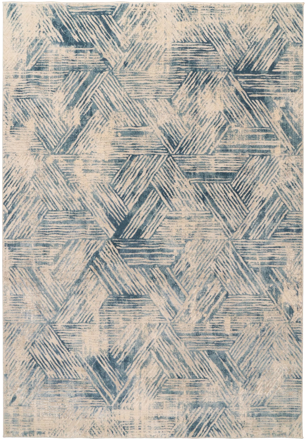 Dynamic Rugs Quartz 27041 Beige / Blue Rugs - rectangular rug view