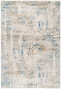 Dynamic Rugs Quartz 27050 Ivory / Blue Rugs - rectangular rug view
