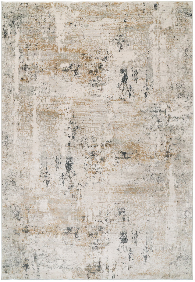 Dynamic Rugs Quartz 27050 Ivory / Grey Rugs - rectangular rug view