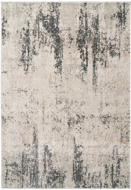 Dynamic Rugs Quartz 27053 Ivory / Grey Rugs - rectangular rug view