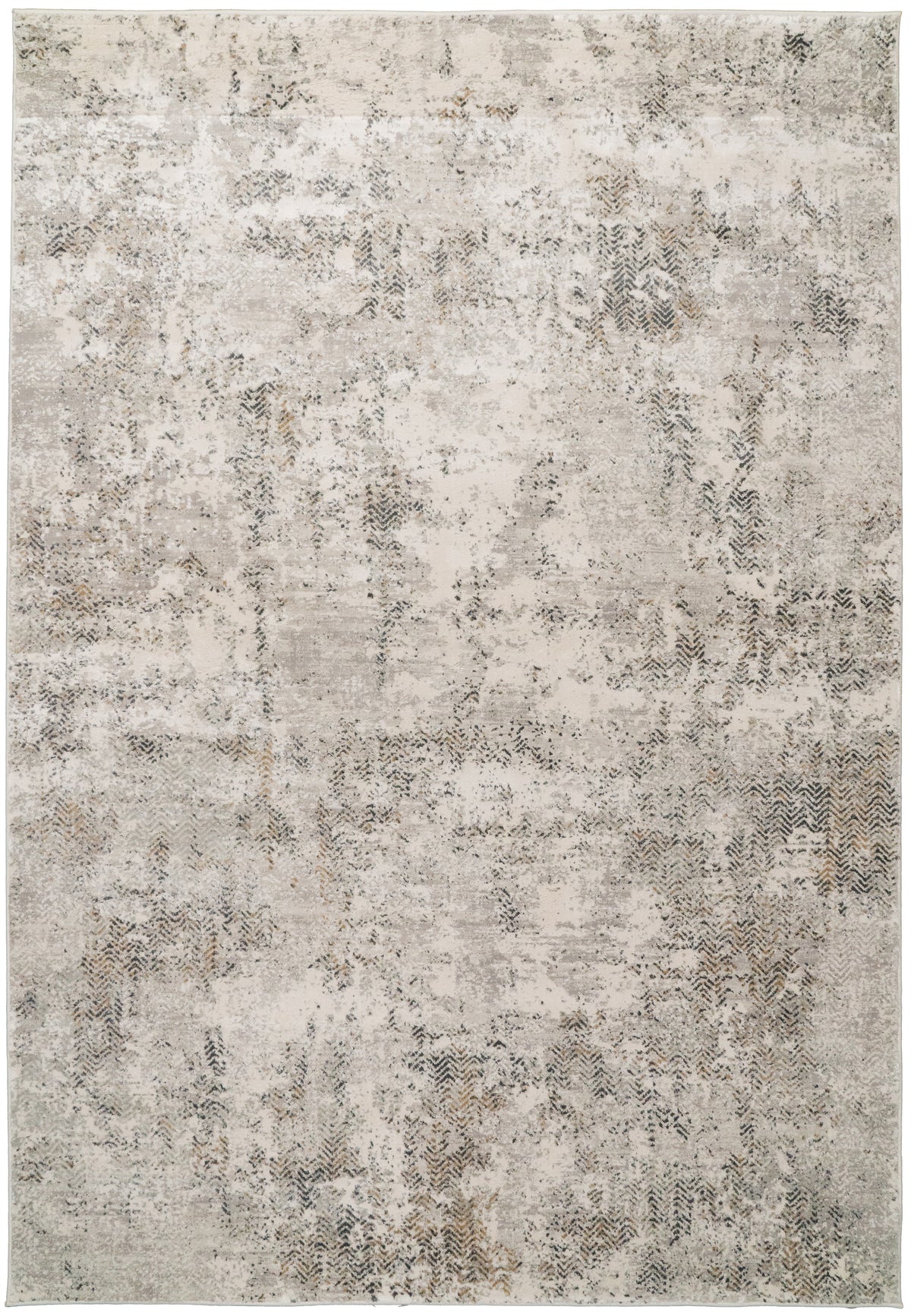 Dynamic Rugs Quartz 27061 Ivory / Grey Rugs - rectangular rug view