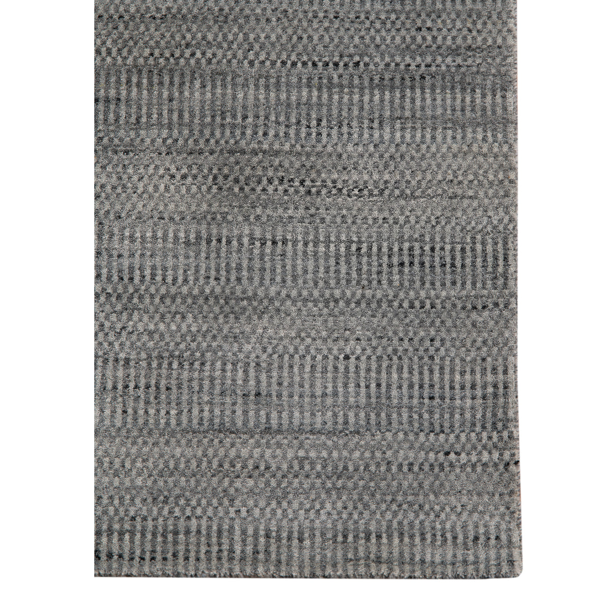 Amer Raffia RAF-2 Silver area rug - corner view