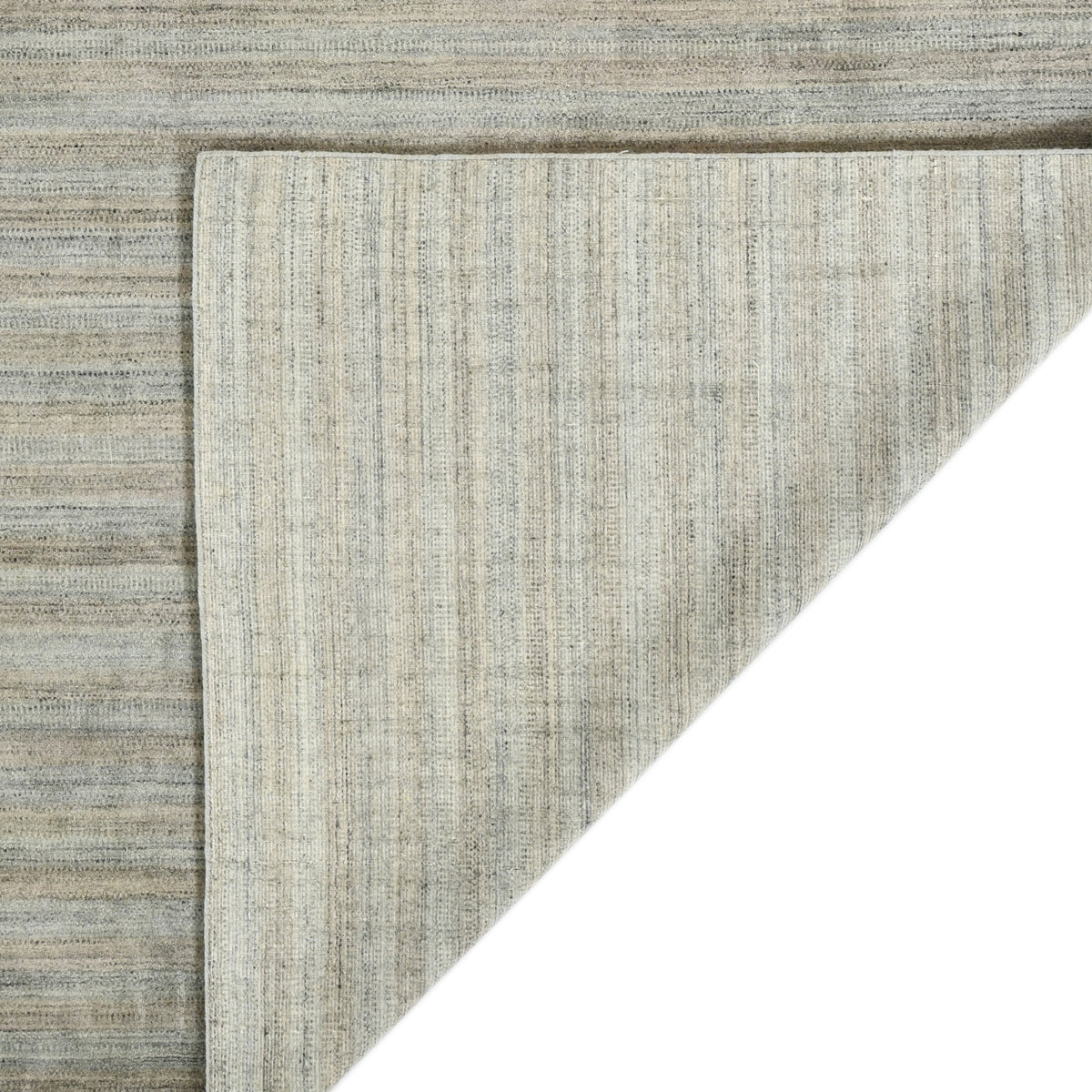 Amer Raffia RAF-5 Silver Gray area rug - back view