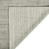 Amer Raffia RAF-5 Silver Gray area rug - back view