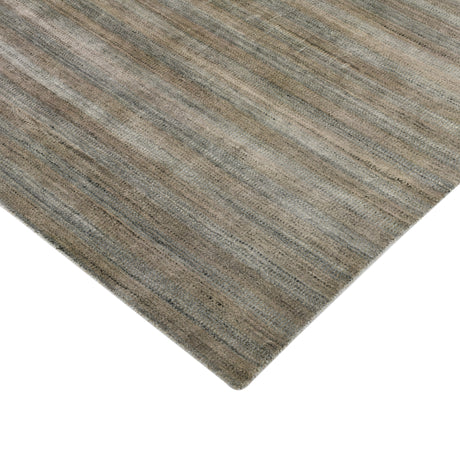 Amer Raffia RAF-5 Silver Gray area rug - corner view