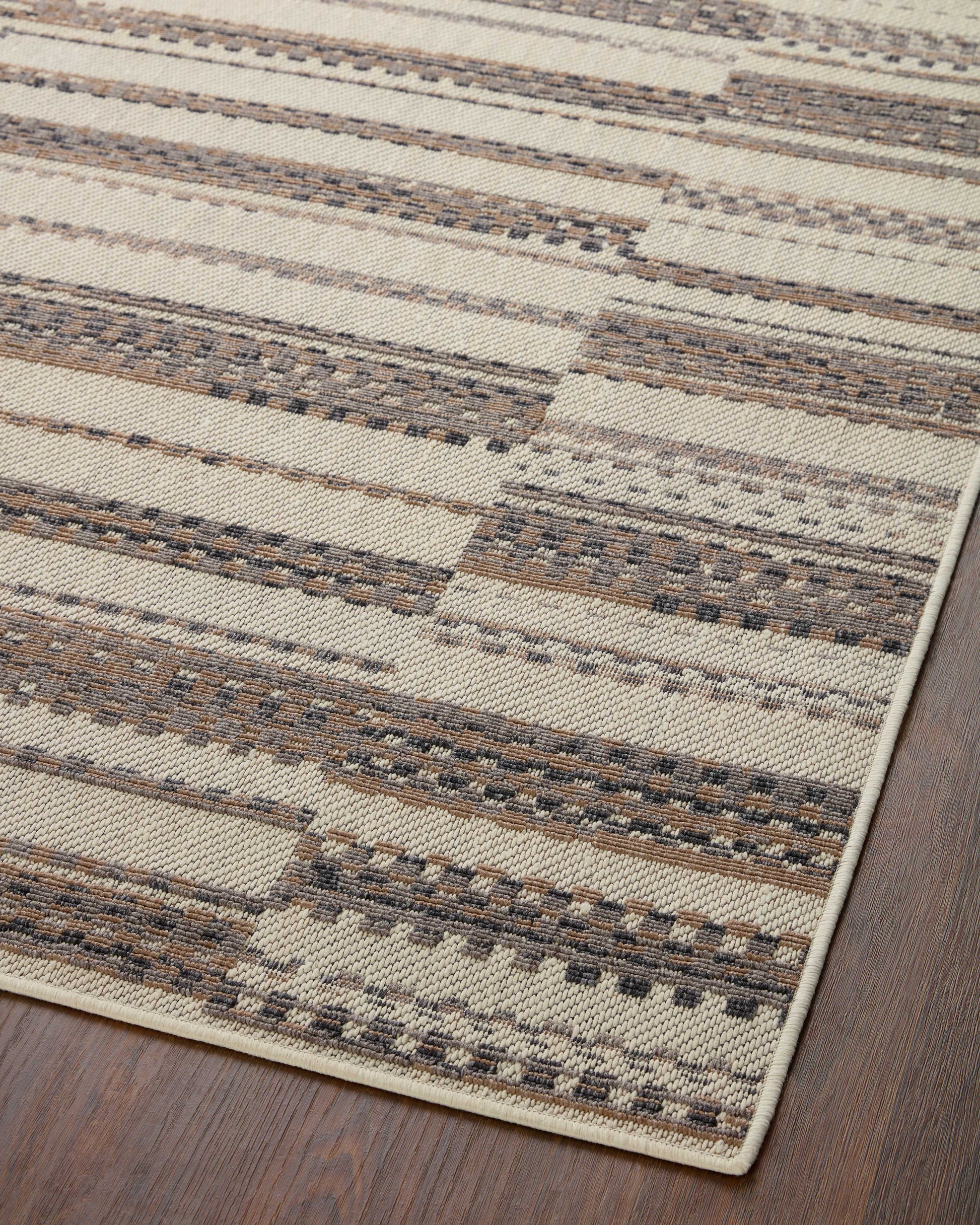 Loloi Rainier Rai-08 Ivory/Taupe Area Rug