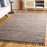 Safavieh Rag Rug Rar301B Beige/Black Rug.