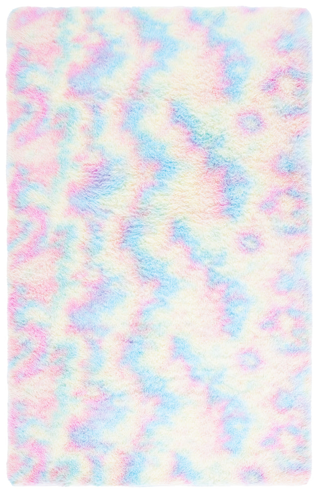 Safavieh Rainbow Shag Rbo100R Rainbow Rug.