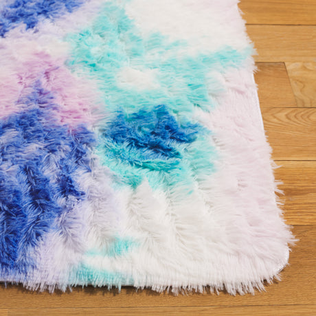 Safavieh Rainbow Shag Rbo100S Rainbow/Multi Rug.