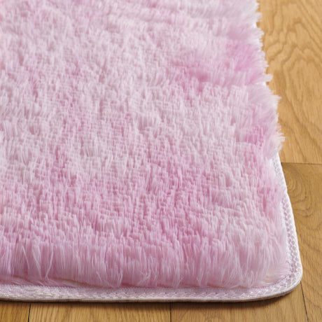 Safavieh Rainbow Shag Rbo100U Pink Rug.