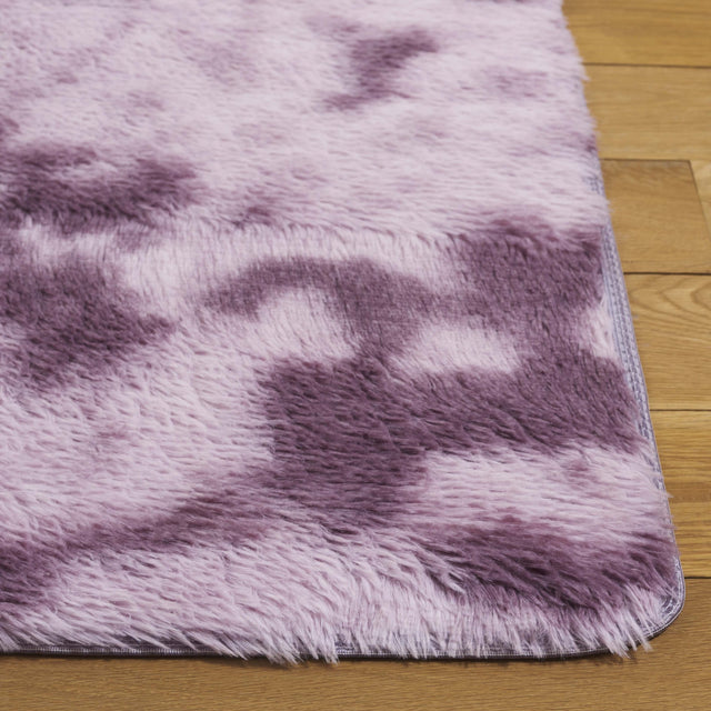 Safavieh Rainbow Shag Rbo100V Purple Rug.