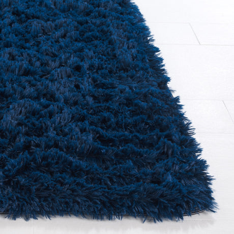 Safavieh Rainbow Shag Rbo101N Navy Rug.