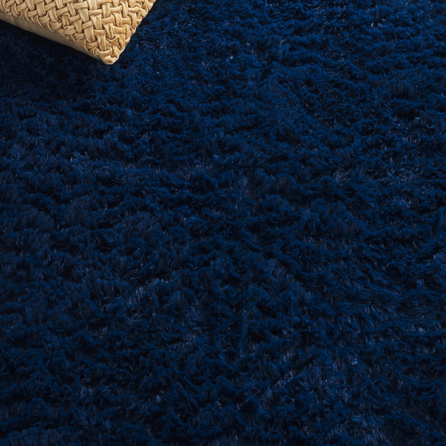 Safavieh Rainbow Shag Rbo101N Navy Rug.