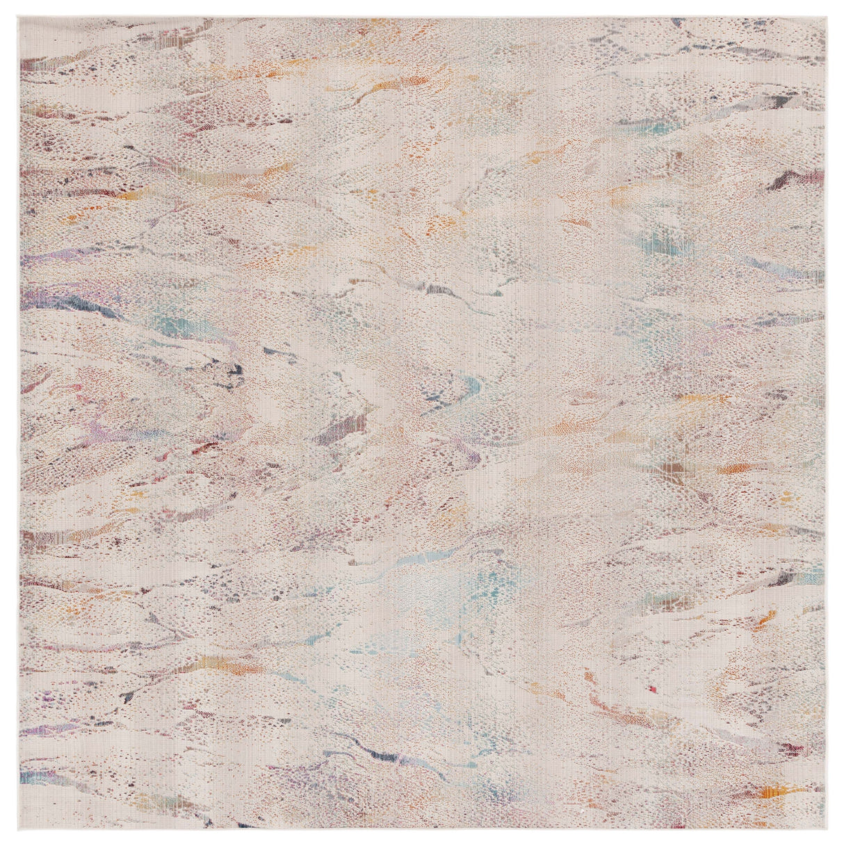 Safavieh Rainbow Rbw656A Ivory/Blue Gold Rug.