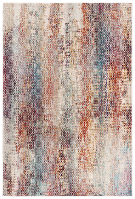 Safavieh Rainbow Rbw658N Navy/Rust Gold Rug.