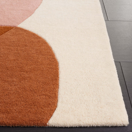 Safavieh Rodeo Drive Rd375A Ivory/Pink Rug.