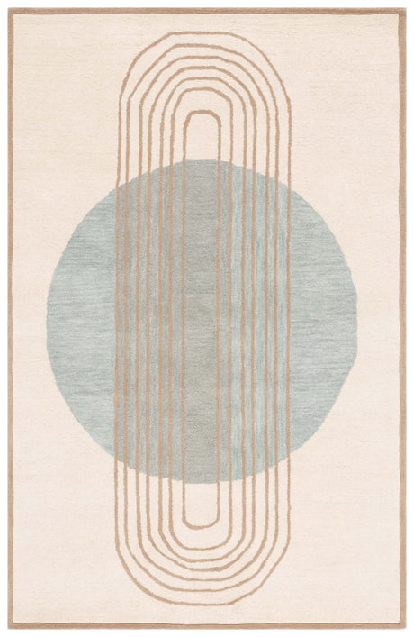 Safavieh Rodeo Drive Rd376A Ivory/Blue Rug.