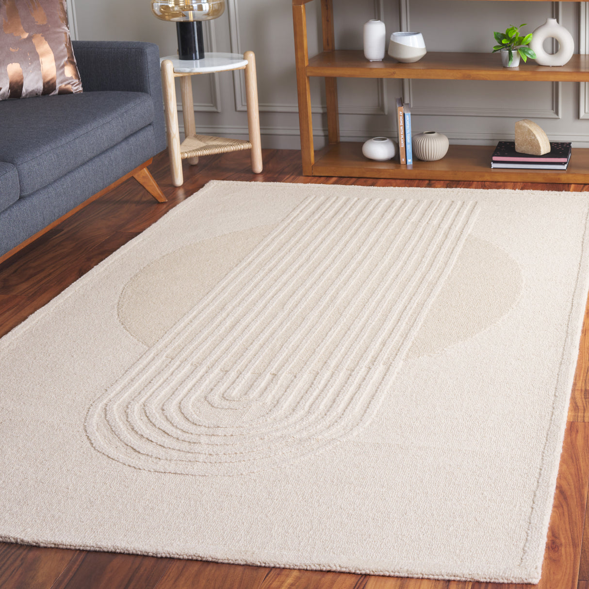 Safavieh Rodeo Drive Rd380A Ivory/Beige Rug.
