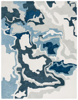 Safavieh Rodeo Rd405N Ivory/Navy Rug.