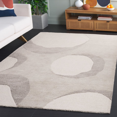 Safavieh Rodeo Rd409F Ivory/Grey Rug.