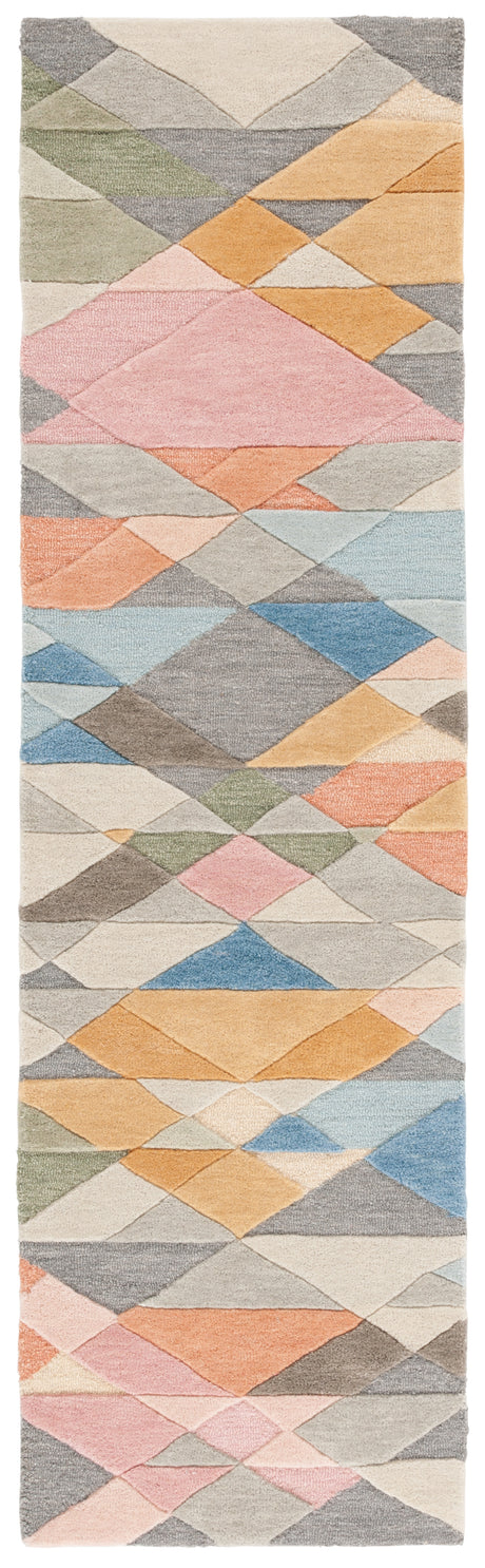 Safavieh Rodeo Drive Rd454F Grey/Blush Rug.