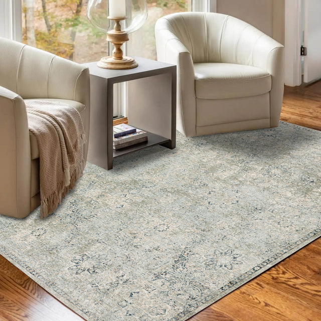 Dalyn Regal RG4 Machine Made Traditional Blue Rug
