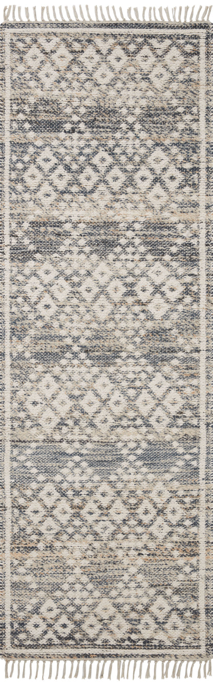 Angela Rose x Loloi Rivers Riv-01 Denim/Ivory Area Rug