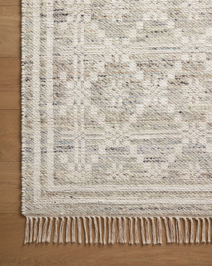 Angela Rose x Loloi Rivers Riv-02 Lagoon/Ivory Area Rug