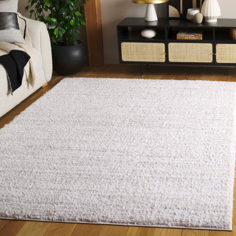 Safavieh Rumi Shag Rms110F Light Grey/Ivory Rug.