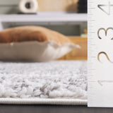 Safavieh Rumi Shag Rms110G Dark Grey/Ivory Rug.