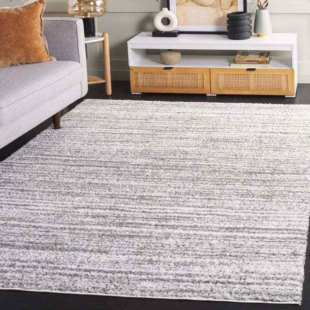 Safavieh Rumi Shag Rms110G Dark Grey/Ivory Rug.