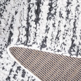 Safavieh Rumi Shag Rms110H Charcoal/Ivory Rug.