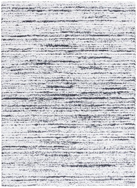 Safavieh Rumi Shag Rms110H Charcoal/Ivory Rug.