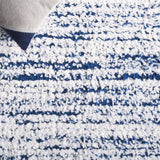 Safavieh Rumi Shag Rms110N Navy/Ivory Rug.