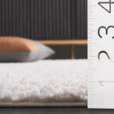 Safavieh Rumi Shag Rms124A Ivory/Light Beige Rug.