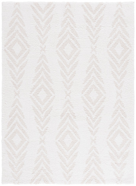 Safavieh Rumi Shag Rms126A Ivory/Light Beige Rug.